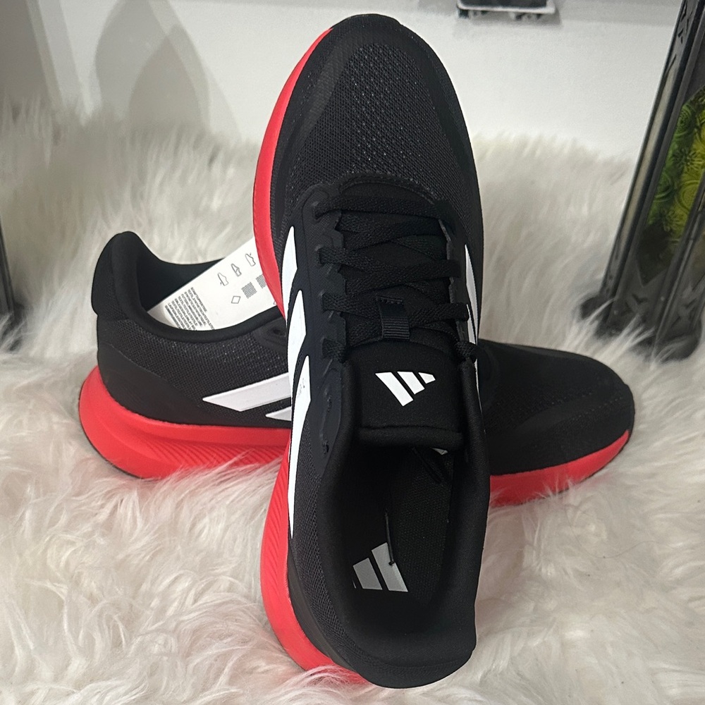 ADIDAS RUNFALCON 5 J RUNNING SHOES size 7 - Picture 2 of 8